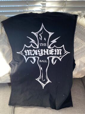 Lady Gaga Mayhem Ball muscle shirt